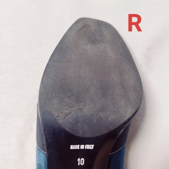 ROBERTO CAPUCCI Blue Heels Size 10 Made in Italy - Picture 10 of 17